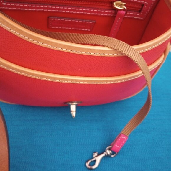 Dooney & Bourke Claremont Leather Field Crossbody Bag - Picture 6 of 8